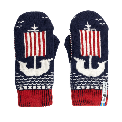 Hansa Koggen Pattern Swedish Mittens Ojbro Vantfabrik