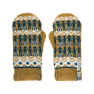 Kören Pattern Swedish Mittens