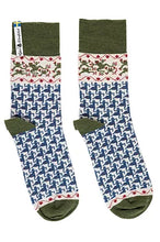 Load image into Gallery viewer, Ringdans Pattern Everyday Swedish Socks, Ojbro Vantfabrik