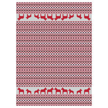 Load image into Gallery viewer, Dalarna Pattern Cotton Blanket