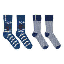 Load image into Gallery viewer, Yggdrasil Pattern Swedish Everyday Socks Ojbro Vantfabrik, 2 Pack