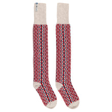 Load image into Gallery viewer, Lycksele Pattern Swedish Over Knee Socks