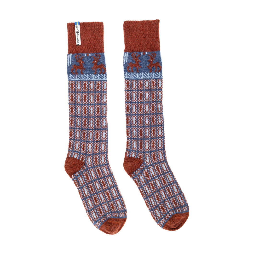 Scania Pattern Swedish Socks