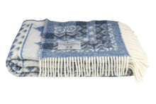 Load image into Gallery viewer, Dalarna Pattern Wool Blanket Ojbro Vantfabrik