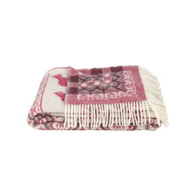 Load image into Gallery viewer, Dalarna Pattern Wool Blanket Ojbro Vantfabrik