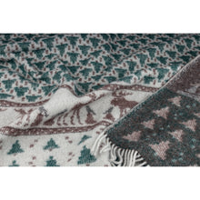 Load image into Gallery viewer, Skogen Pattern Wool Blanket Ojbro Vantfabrik
