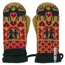 Load image into Gallery viewer, Fästfolk Pattern Swedish Mittens