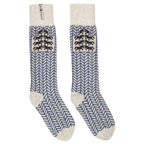 Gotland Pattern Swedish Socks